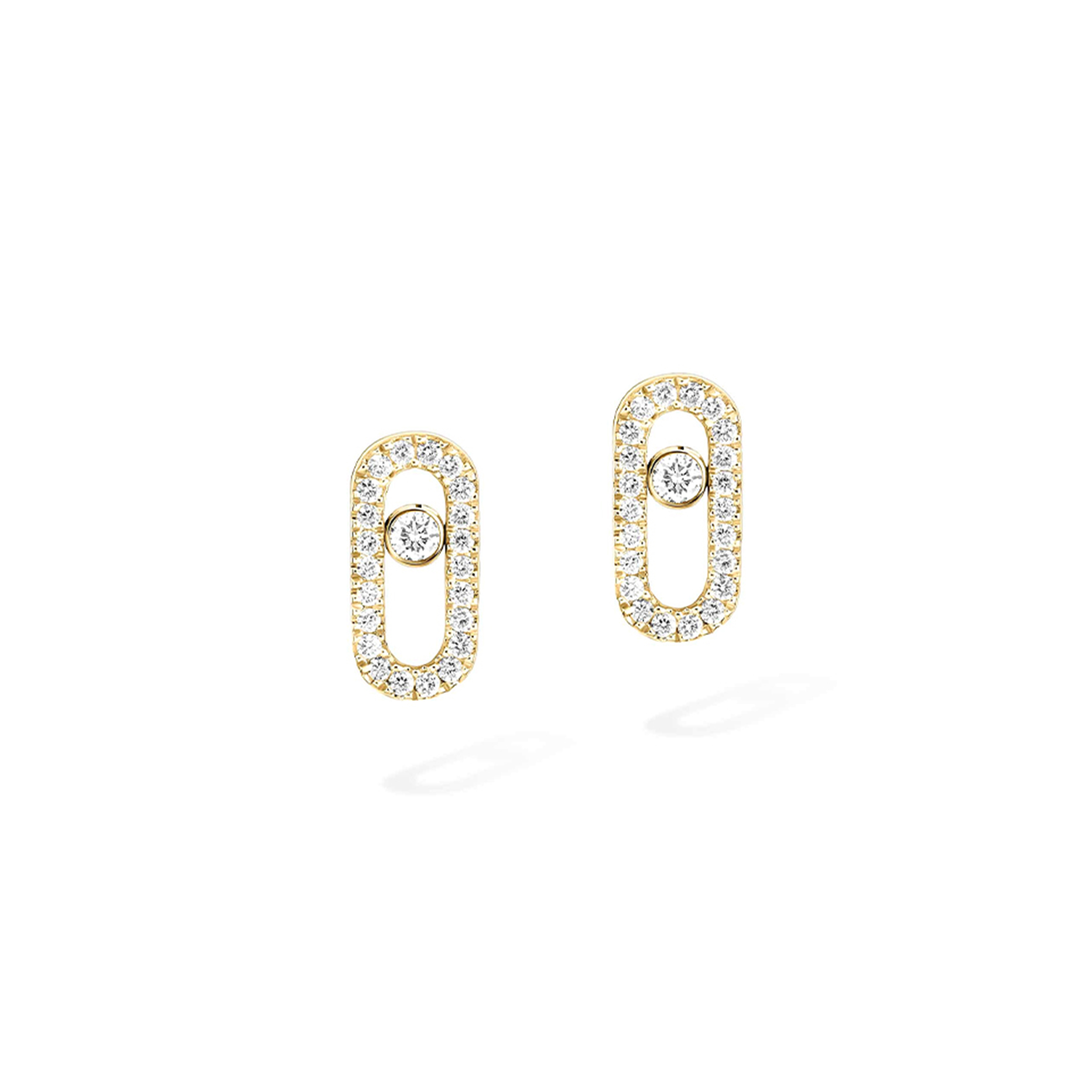 Mes1kaA MOVE UNO PAVÉ STUD EARRINGS 05634